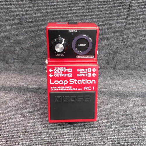 Boss loop station - loop, rc-1