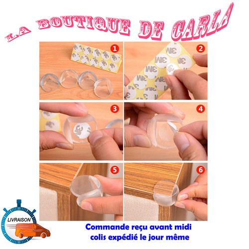 Protège coins en silicone - x,