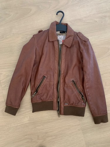 Veste cuir ikks - veste,
