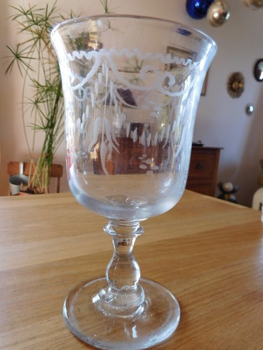 Ancien grand verre mariage - grand, de