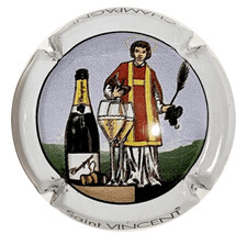 Capsule de Champagne Saint-Vincent pour collectionneur placomusophile