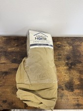 LOVELY HOME Drap Housse 100% Coton 160x200cm - Bonnet 35cm - Beige