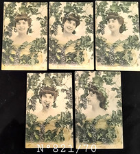N°821/70  Lot de 5  Cartes