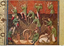 Art - Peinture - Gaston Phébus - Livre de la chasse - Lacets et pièges - Traps -