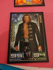 Edge Champion Carte Brillante Catch Topps Slam Attax 2008