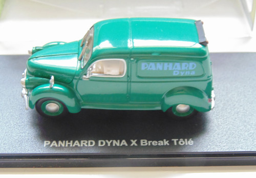 Miniature panhard dyna x - miniature, 1/43