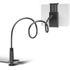 Support de tablette col de cygne pour lit - Bras flexible à 360° - Support de...