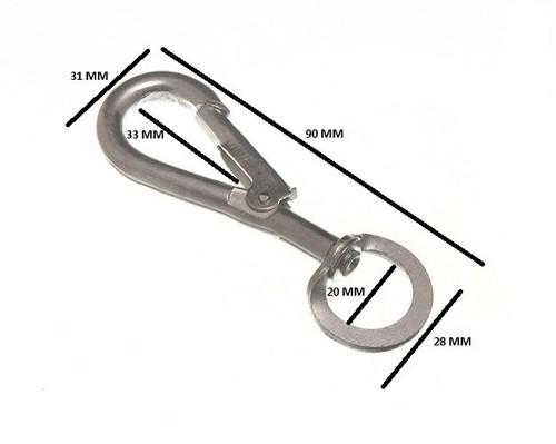 Clip ressort snap crochets - ressort,