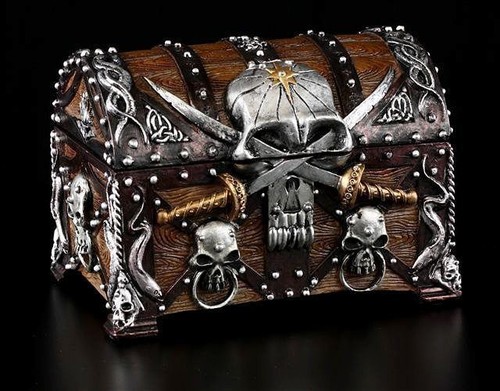 Pirates coffre trésor avec - coffre,