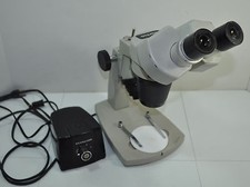 Carton Stereomaster Microscope Avec Bausch Lomb Puissance Supply 1x-2x Eye Pièce