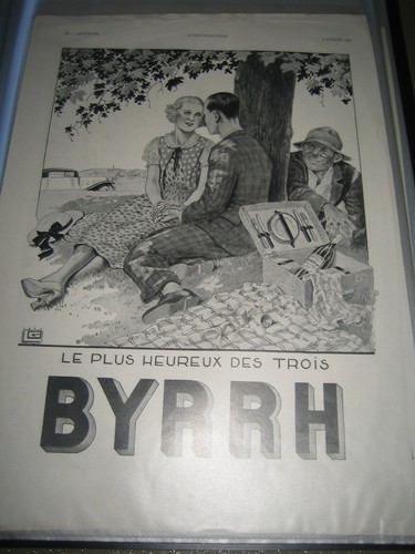 Publicité ancienne byrrh - publicité,