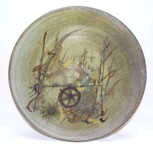 Belle ancienne assiette - ancienne,