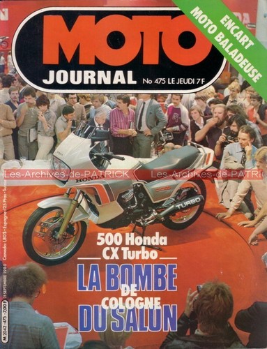 Moto journal 475 yamaha - , xj