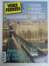 VOIES FERREES N° 120 /Ge 4/4 II /Corail /Trains de Mauritanie/BB 12000 LEMACO HO