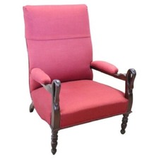Fauteuil ancien en noyer
