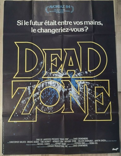 Affiche originale dead zone - affiche,