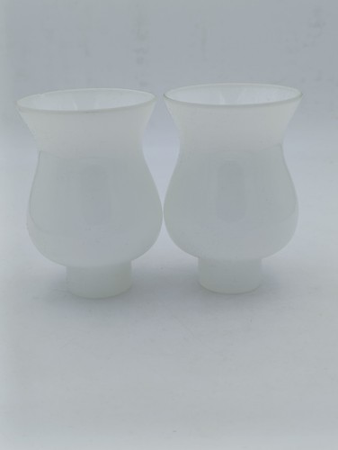 Tulipes abat jour verre opalin - tulipes, abat-jour