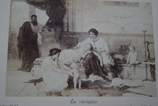 LA RECREATION JOSEPH COOMANS TABLEAU CARTE ALBUM  PHOTO GOUPIL N°24