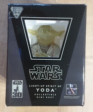 Gentle Giant Star Wars Mini Bust Light-up Spirit of Yoda ROTJ 1/6 convention