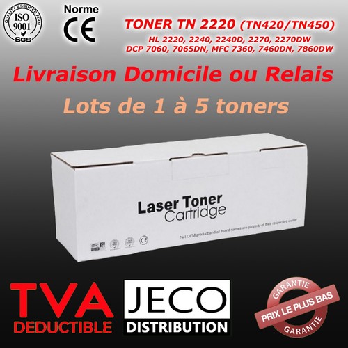 Toner laser tn2220 - toner, compatible