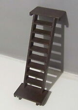 PLAYMOBIL (B3327) WESTERN - Escalier Latéral Marron Foncé Maisons 3426 3430 3431