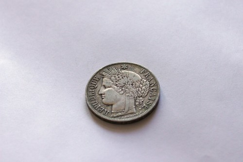 Pièce argent république - argent,