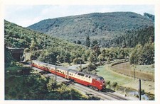 Carte postale 10x15cm TRAIN