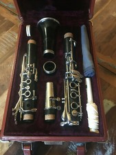CLARINETTE  SIb VINTAGE PRUEFER SILVER THROAT SIGLÉE CARL FISCHER READY TO PLAY