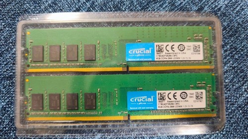 Crucial 16gb ddr4 - crucial, (8gbx2)