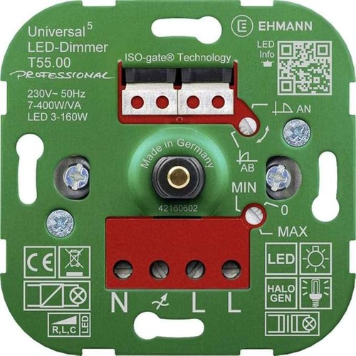 Variateur rotatif encastré