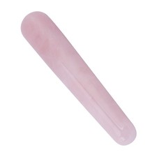 1pc Natural Quartz Crystal Face Massage Wand Stone Smooth Stick Massaging Tool
