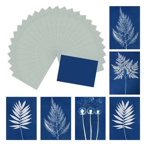 Papier cyanotype feuilles - papier,