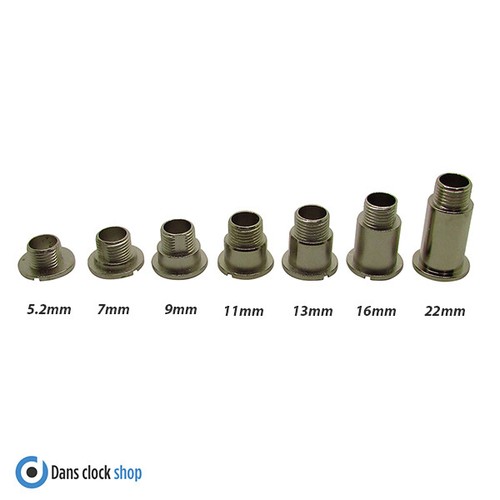 Silver clock movement - silver,