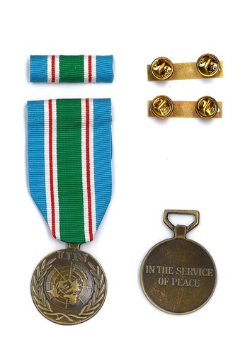 Médaille ruban mission onu - médaille,