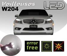 Pour MERCEDES Classe C W204 4 Ampoules LED Veilleuses Feux Position 180 200 220 