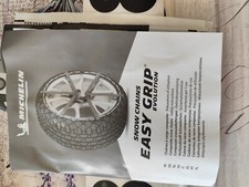 Chaine à neige Michelin "EASY GRIP Evolution" composite (detail sur photos) ...