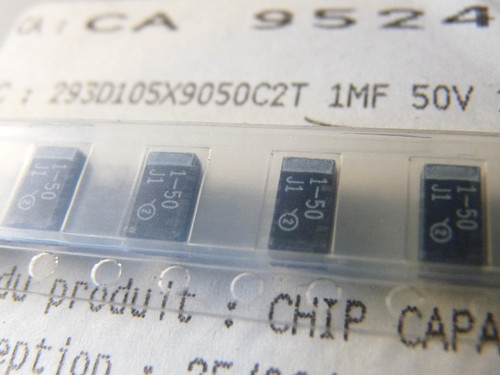 10x 1uf 50v - 50v, 10%