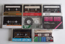 LOT DE 8 CASSETTES  AUDIO