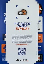 Pin’s Invader X L214 Limited Édition 1000ex