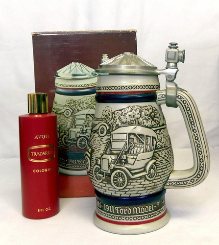 1979 avon car classics lidded - car,