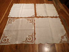 Linge ancien Lot de 4
