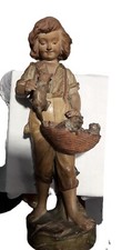Statue terre cuite le - statue,