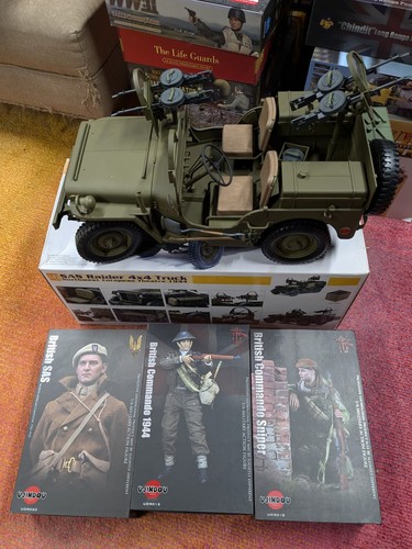 Dragon british sas jeep - dragon,