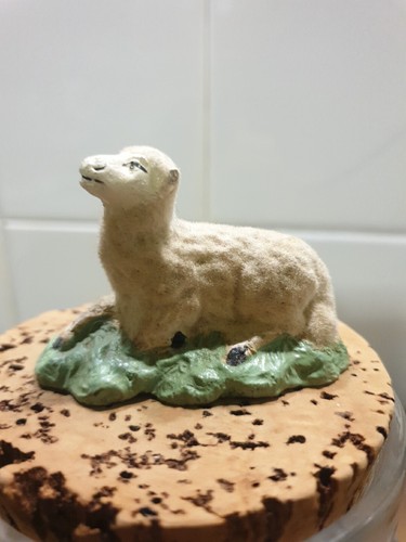 Ancien santon creche - creche, noel