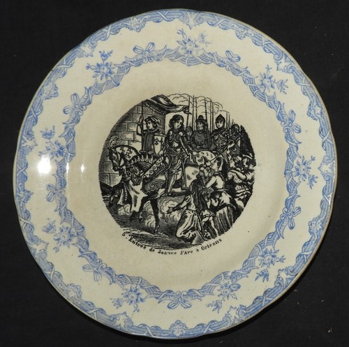 Assiette parlante 19ème