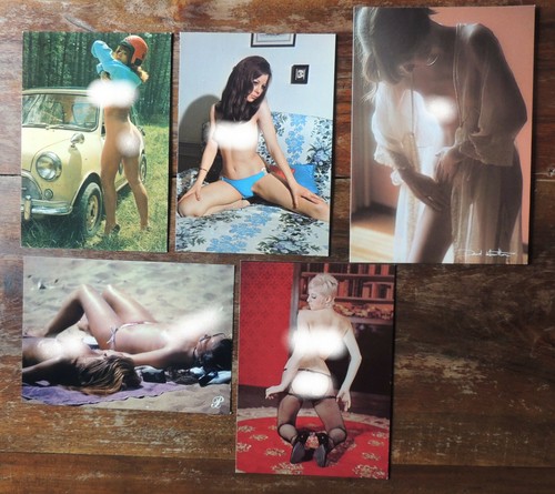 Lot cartes postales - cartes, naturisme