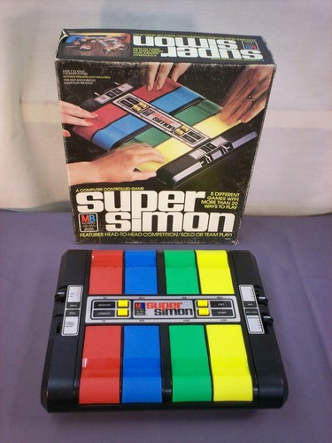 Milton bradley super simon - milton,