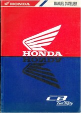 Revue d'Atelier HONDA CB 250 TWO FIFTY Années 90' Manuel Technique en Français