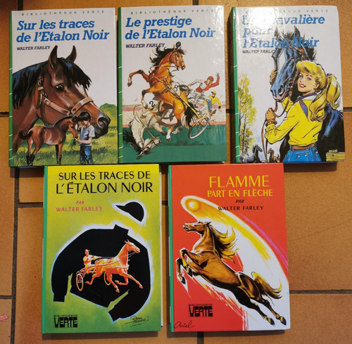 Lot bibliothèque verte - lot, 5