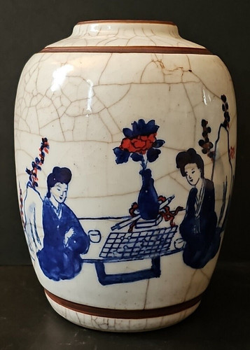 Ancien vase pot - vase, ou